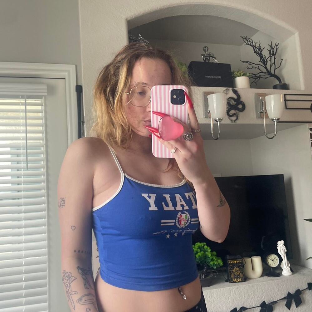 Black and white baby graphic tank top - Picture 2 of 3